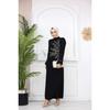 Fadik Hijab Evening Dress - Black