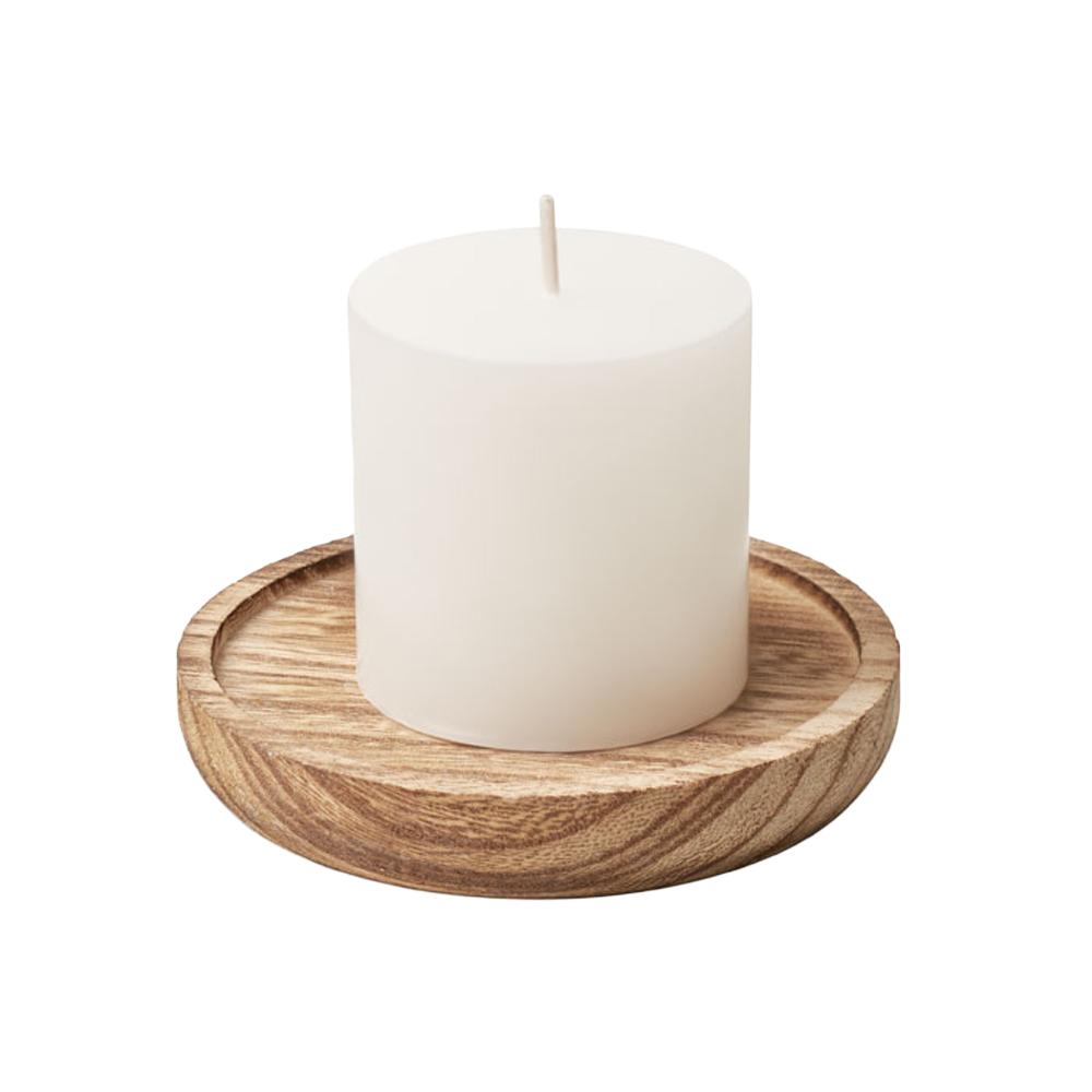 MidOcean Pentas Round Wooden Scented Candle