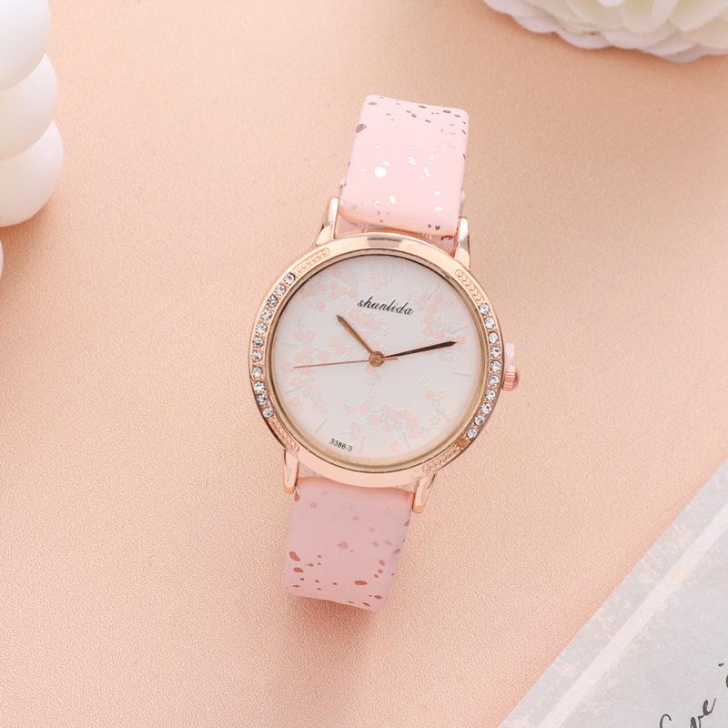 College Style Women'S Watch Fashion Niche Light Luxury Quartz Watch Women'S Belt Student Watch