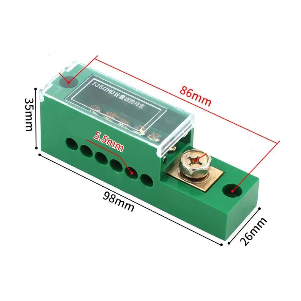 Cabinet Block Retardant Flame Retar Unipolar Splitter Electrical Accessories Wire Terminal Junction Box