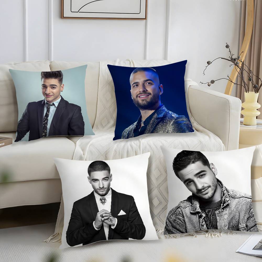 SSinger MMaluma Pillow Case Short Plush Print Cushion Cover Square Throw Pillow Covers Sofa Home Decor