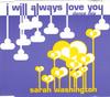 CD SARAH WASHINGTON - I Will Always Love You CDALMY33 Almighty Record 1993 UK Dance & Electronica Used