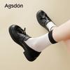 Augustine retro loafers women's 2025 summer new tassel with skirt, great looking British style small leather shoes