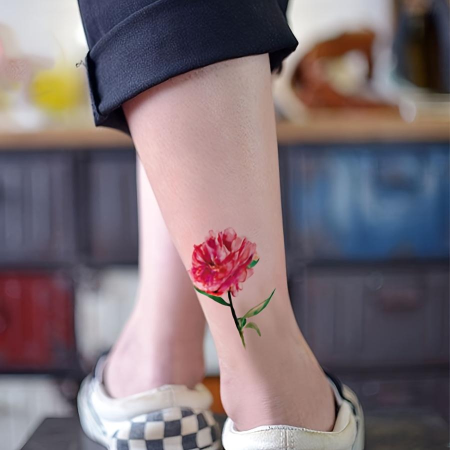 Flower Butterfly Legs Arm Body 30 Sheets for Women Temporary Tattoo Tattoo Sticker Fake Tattoo  High Quality