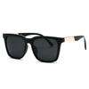 Minus Lens Myopia Sunglasses Men Anti-Uv Big Frame Square Driving Anti-Glare Prescription Glasses 0 -0.5 -0.75 To -6