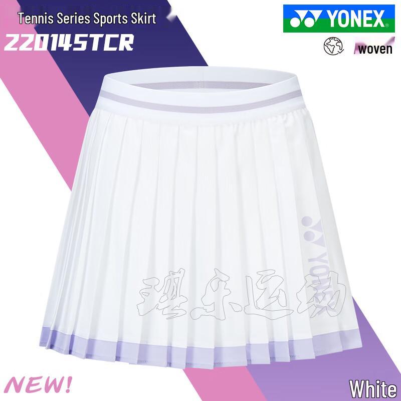Женская плиссированная юбка для бадминтона YONEX с функцией быстрого высыхания 220145TCR L