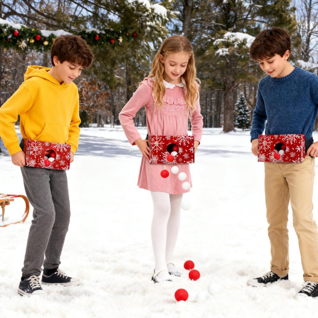 Weihnachtsparty-Schaukelspiel-Set: Einfach um die Hüfte hängen! Kreatives Weihnachtsparty-Schüttelspiel für Jungen und Mädchen zum Erntedankfest.