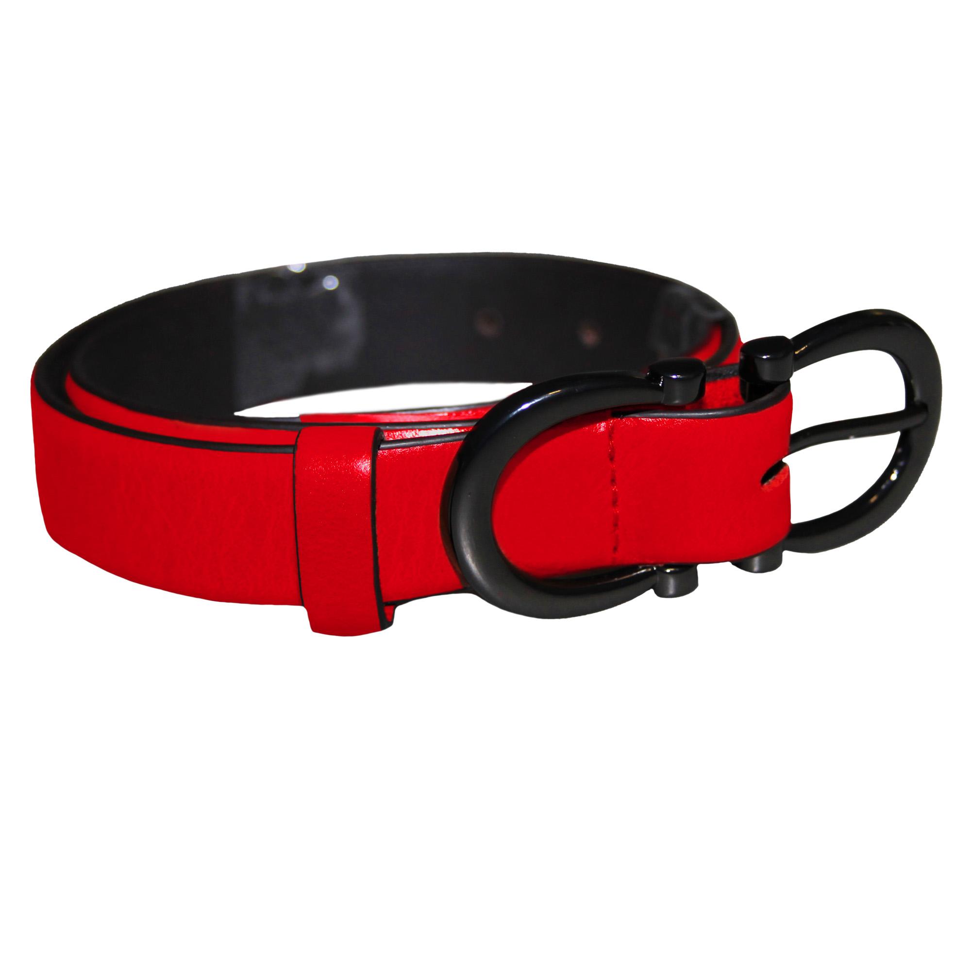 Eastern Counties Leather Eastern Counties lederen dames/dames functie gesp riem 18 rood