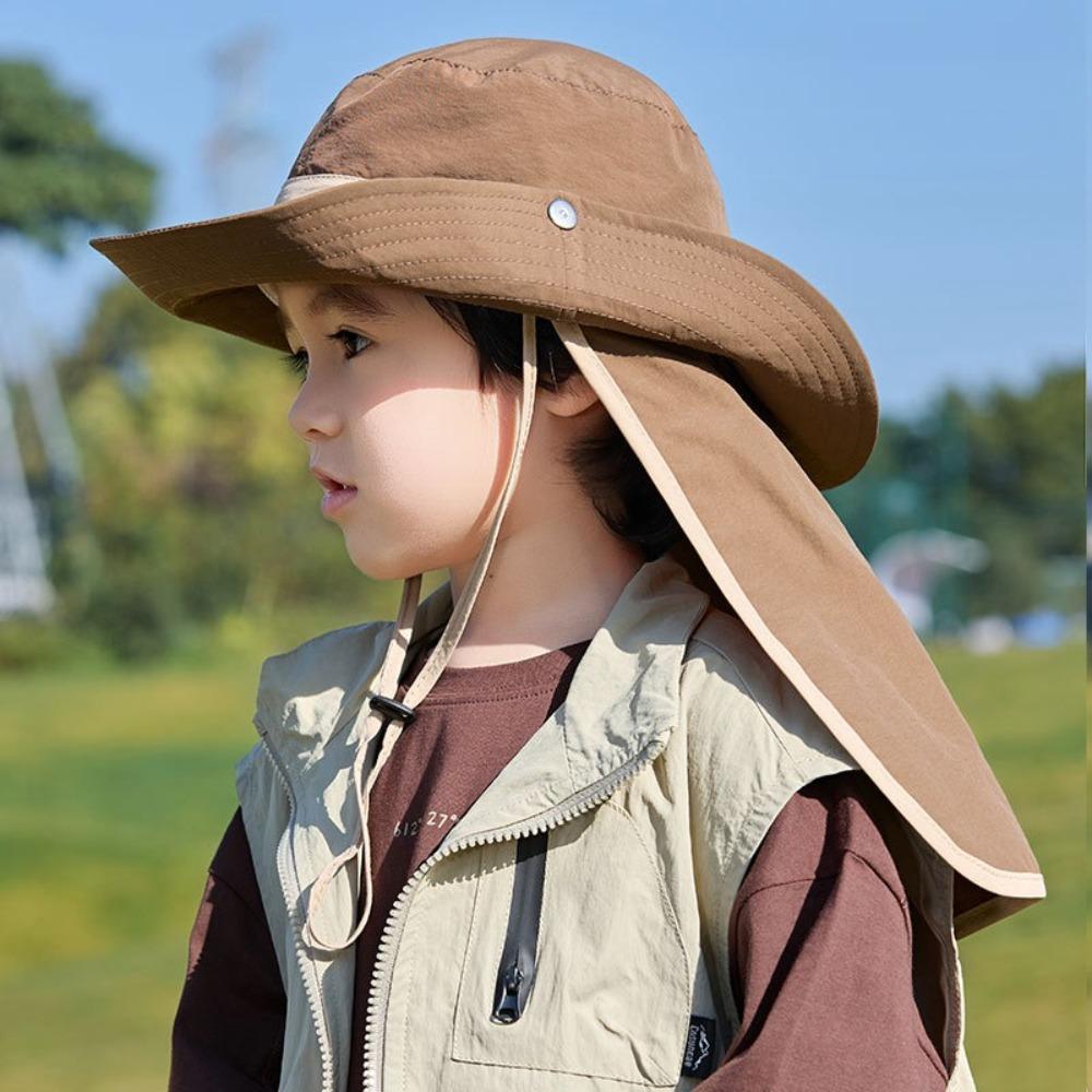 Anti-UV Fisherman Hat Wide Brim Beach Hat New Visor Cap  Summer