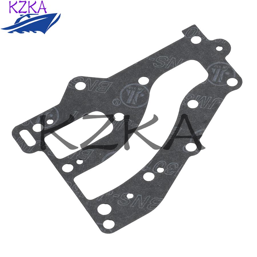 677-41112-A0 EXHAUST COVER GASKET FOR YAMAHA OUTBOARD Motor 2T 5HP 8HP 8B 27-95597M 677-41112 MARINER Boat Engine Replaces Parts