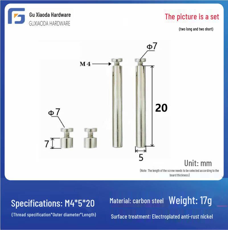 Acrylic Photo Frame with Adjustable Stainless Steel Stand