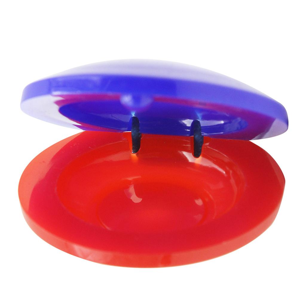 2 Stücke Finger Kastagnetten Schlaginstrument Musikspielzeug für Kleinkind Kinder Frühe Musikalische Bildung