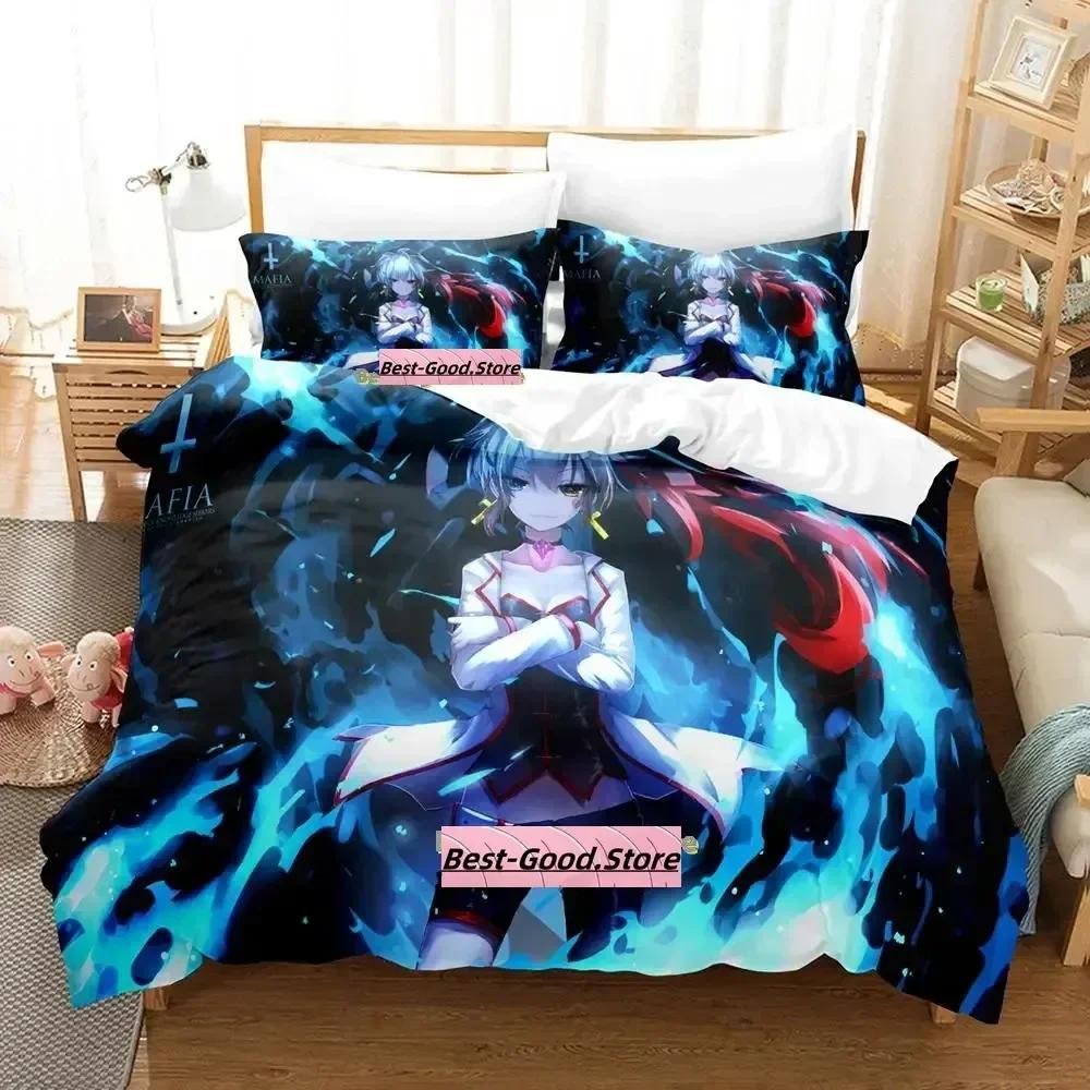 New Pixiv Fantasia T Bedding Set Single Twin Printed Bed Set With Pillowcase Bed Duvet Cover Single Double Queen Super King Size