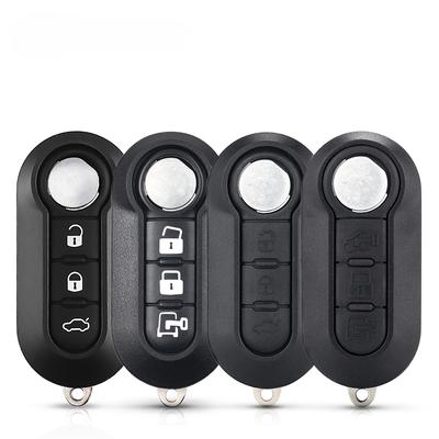 2/3 Tasten Klappschlüsselgehäuse für FIAT 500 Panda Punto Bravo Autoalarm Keyless SIP22 Klinge