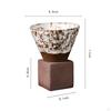 Pull Flower Porcelain Cup Coffee Drinkware Japanese Tea Cups Adult Men Women Ceremony Party