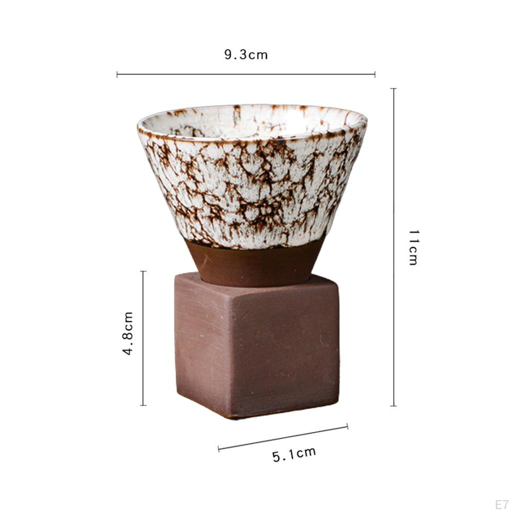 Pull Flower Porcelain Cup Coffee Drinkware Japanese Tea Cups Adult Men Women Ceremony Party