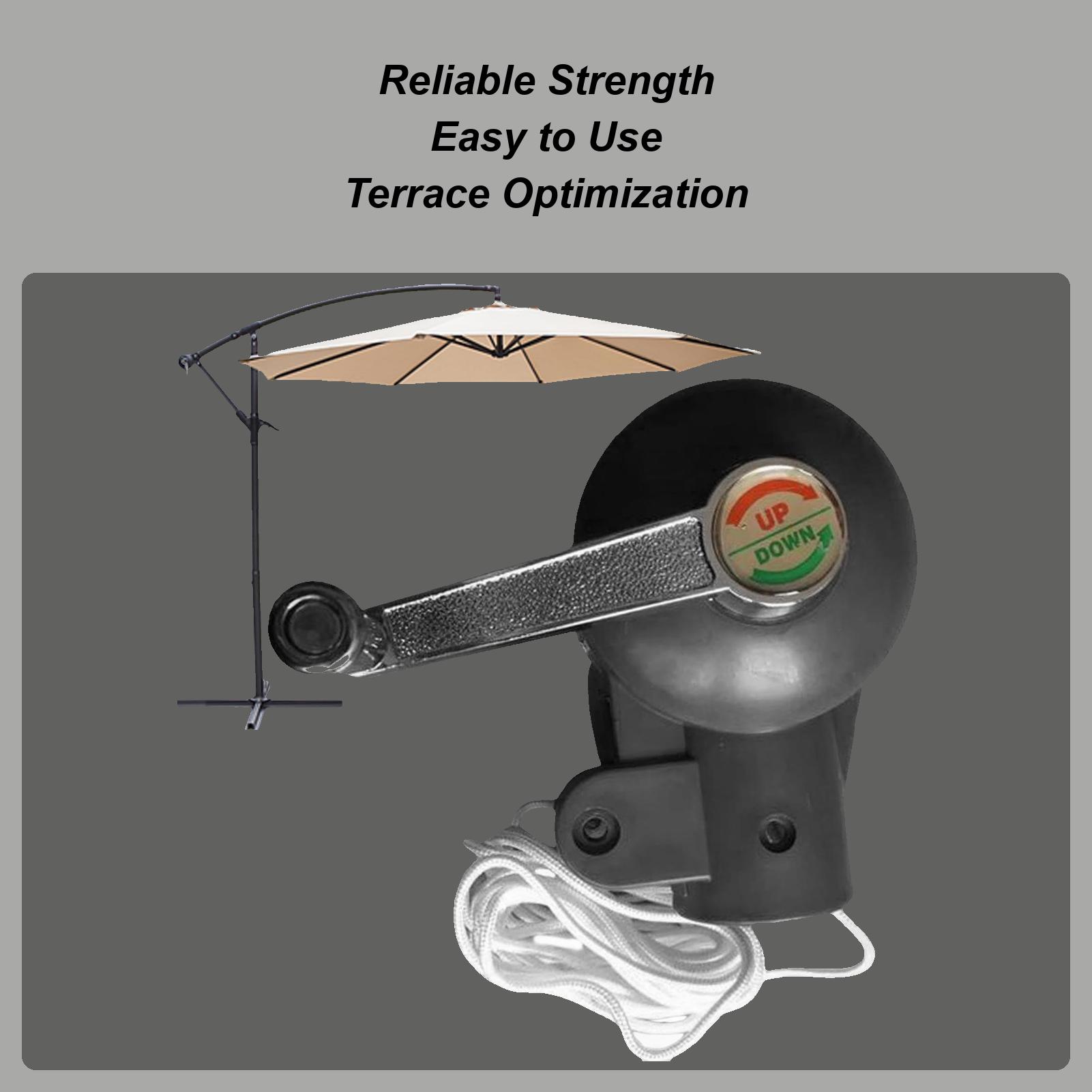 

Patio Umbrella Accessories Crank Handle Stable Replace Parts Leisure Sunshade Parts for Balcony Camping Courtyard Beach Party CHINA