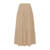 Gonna Maxi a Strati Bohemien a Vita Alta da Donna con Elastico in Vita Leggera Svasata a Linea A per Outfit Casual