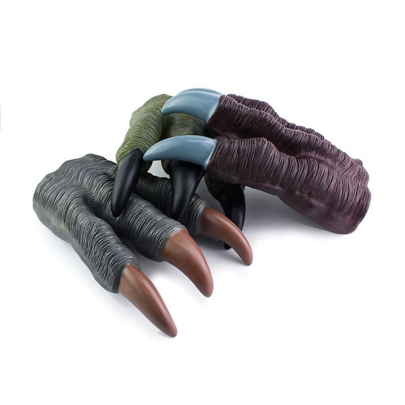 Jurassic Paw Gloves Model Toy Tyrannosaurus Rex Puppet Simulation Rubber Prop