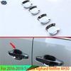 For 2015- Toyota Alphard Vellfire AH30 Car Accessories ABS Chrome Door Handle Bowl Cover Cup Cavity Trim
