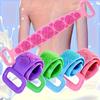 Ultra-Soft Body Scrubber - A Deep-Cleaning Exfoliating Bath Brush with An Adjustable Strap and Extended Handle, Perfect for Back Massagesmoval
