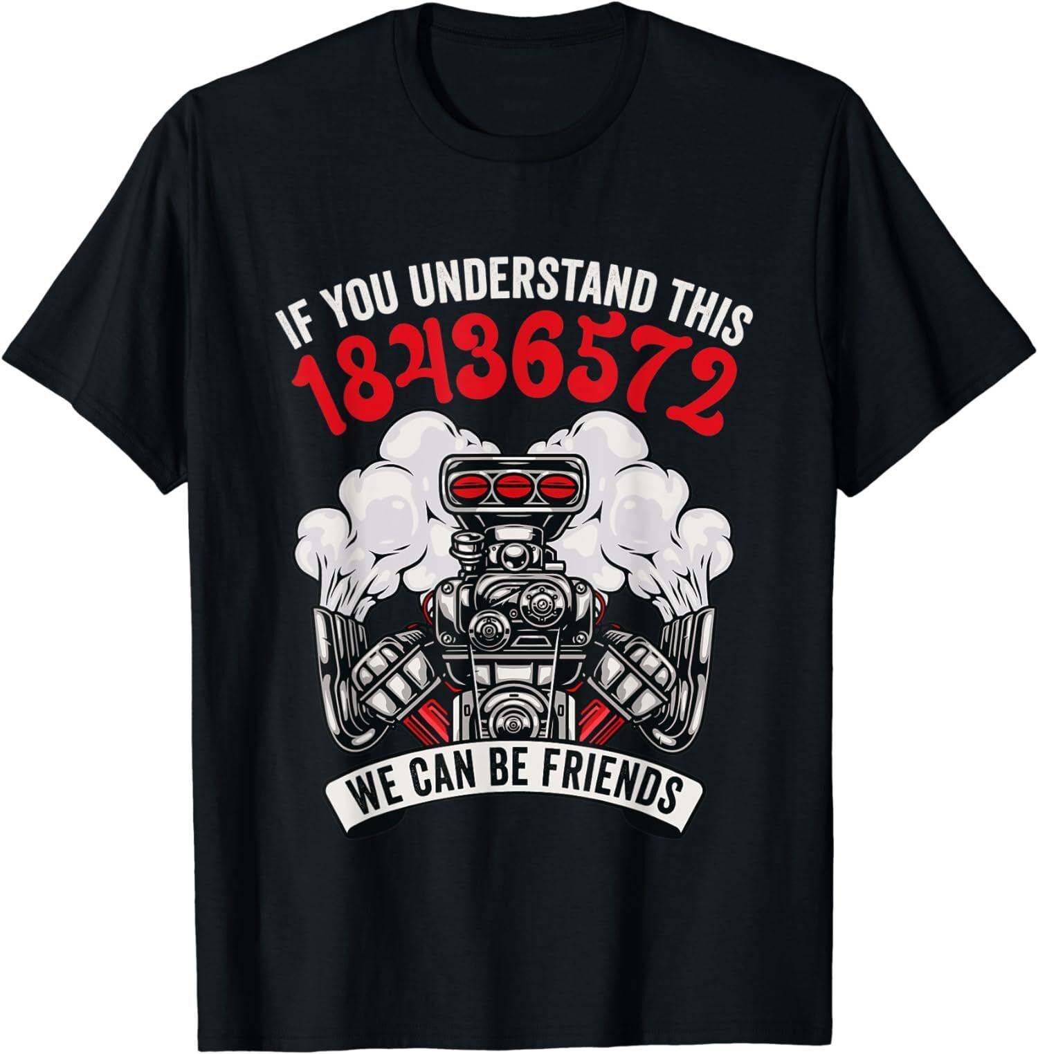 NEW LIMITED 18436572 Firing Order Design Gift Tee T-Shirt S-5XL S разноцветный