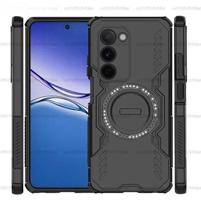 Θήκη Θωράκισης Αντικραδασμική Για Oppo A5 5G Μαγνητική Πρόσφυση Ασύρματη Φόρτιση Κάλυμμα Για Oppo A5 Θήκη Για Oppo A5 5G Θήκη 6.67 ιντσών