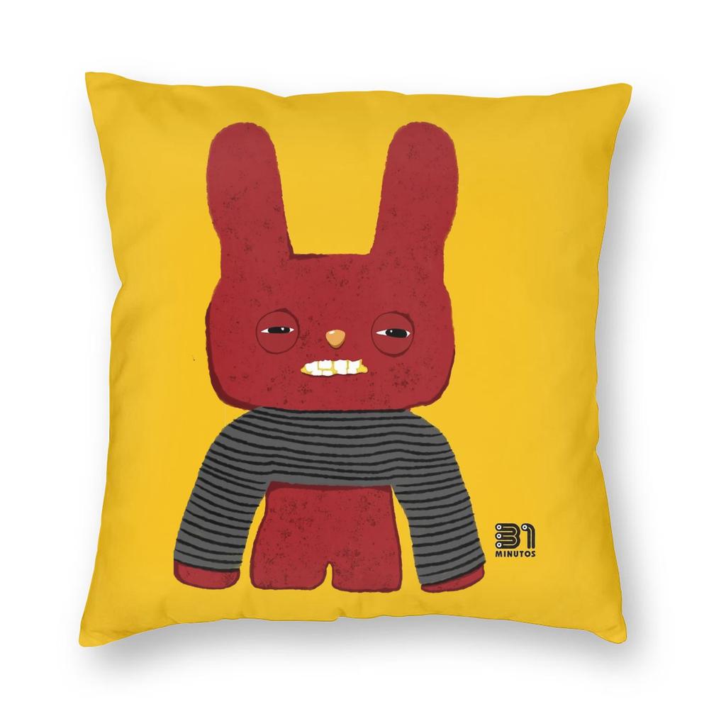 Juan Carlos Bodoque Puppet Funny 31 Minutos Pillowcase Printing Cushion Cover Decor Throw Pillow Case Cover Home Zippered