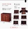 Etro Chinese Storage Case Wooden Jewelry Box Lockable Clover Design Cosmetic Organizer Keepsake Holder Special Offer