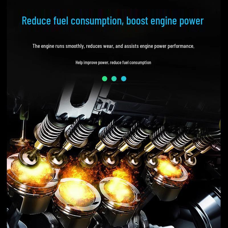 Car Engine Restorer & Protector: Anti-Wear Oil Additive for Blue Smoke, Noise, Vibration & Oil Burning Reduction.