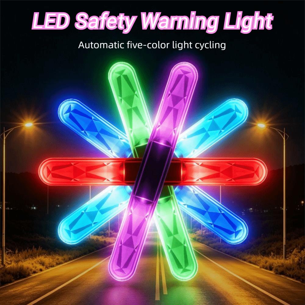 Waterproof Car Anti-collision Warning Light Motorcycle Decorative Lamp  Outdoor Use