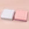 100 Holes Nail Drill Bit Holder  Bling Stand Display Organizer Dust Proof Storage Container Box Case Nail Salon