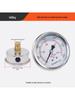 Pressure Gauge 1812/14 for Car Wash Machine Pump Head, Measures 250/400/700 kg