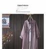 Women's 2024 Retro Embroidered Cotton Linen Stand Collar Mid-Length Shirt-Coat