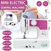 7.2W Mini Electric 12 Stitches Sewing Machine Household Multifunction Double Thread And Speed Free-Arm Crafting Mending W/ LED Light