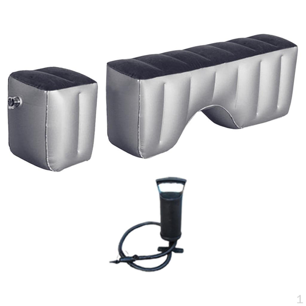2 Pieces Car Air Mattress Back Seat Pads Lightweight Auto Accessories Portable Bed Cushions for