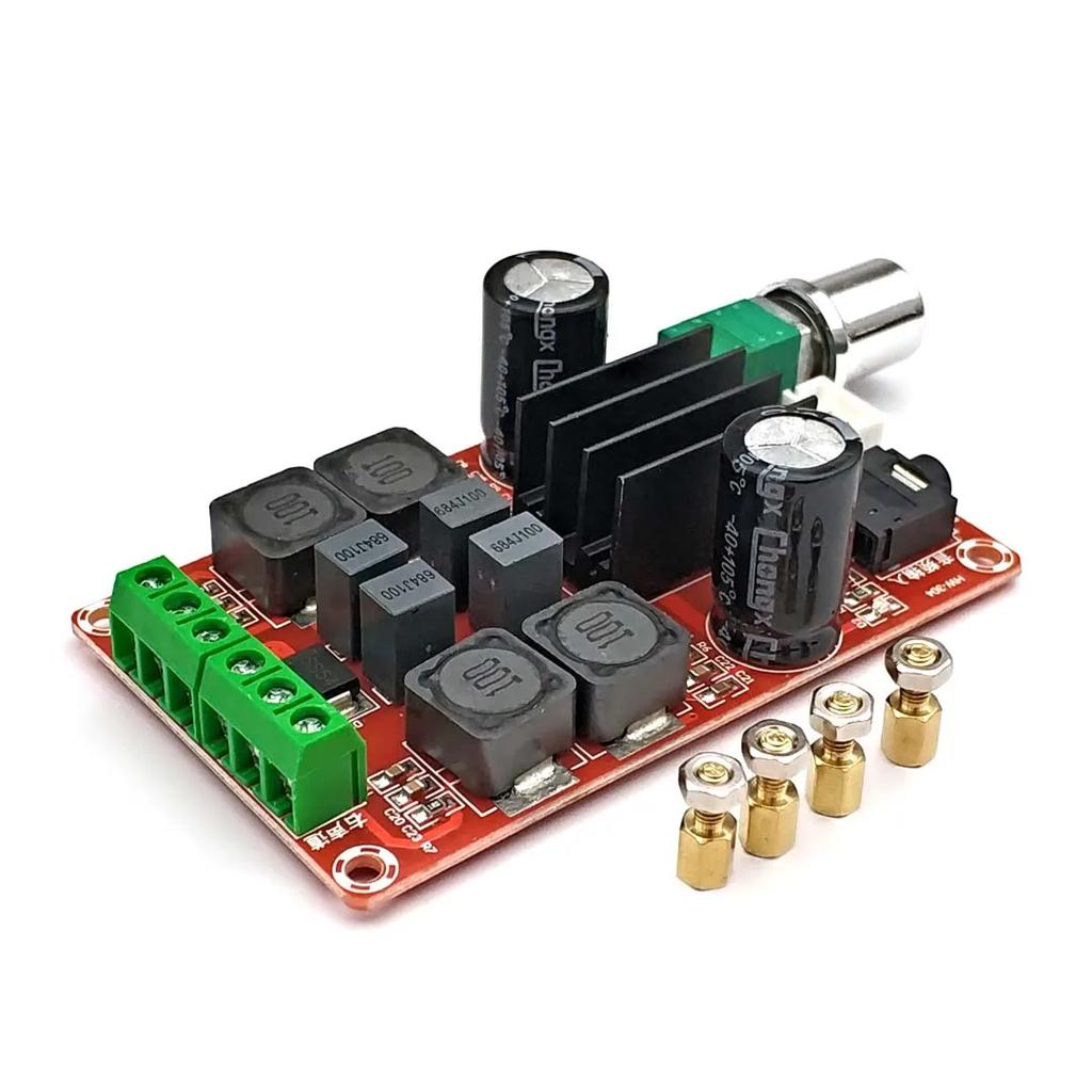 TPA3116 TPA3116D2 Dual Channel 2*50W Stereo Power Amplifier Board Adjustable Digital Amplifier Module XH-M189 DC 24V