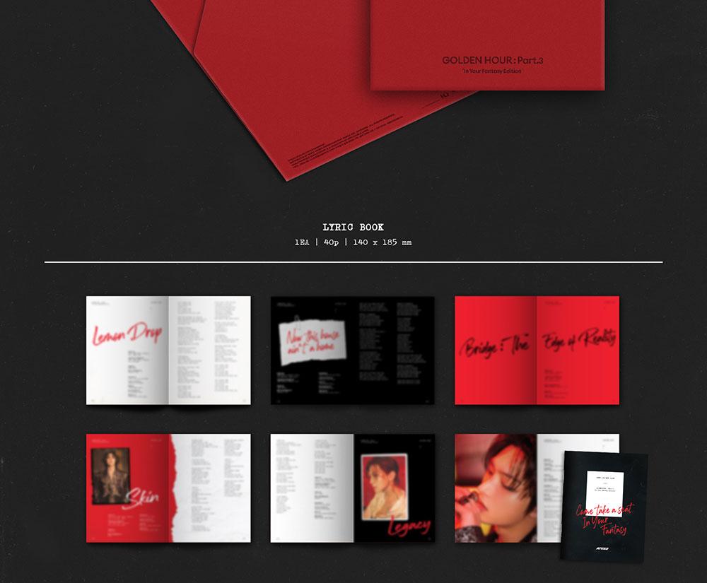(LIMITED) ATEEZ - GOLDEN HOUR : PART.3 'In Your Fantasy Edition'