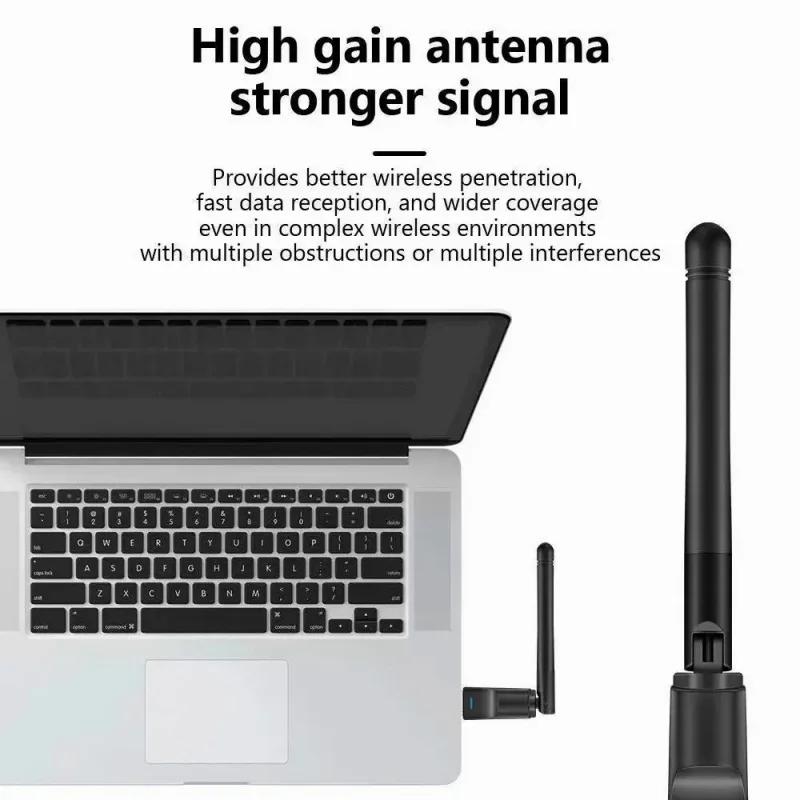 MT7601 Mini USB WiFi Adapter Wireless Network Card 150Mbps LAN Antenna Signal Receiver Dongle Antenna 802.11B/G/N For PC Windows