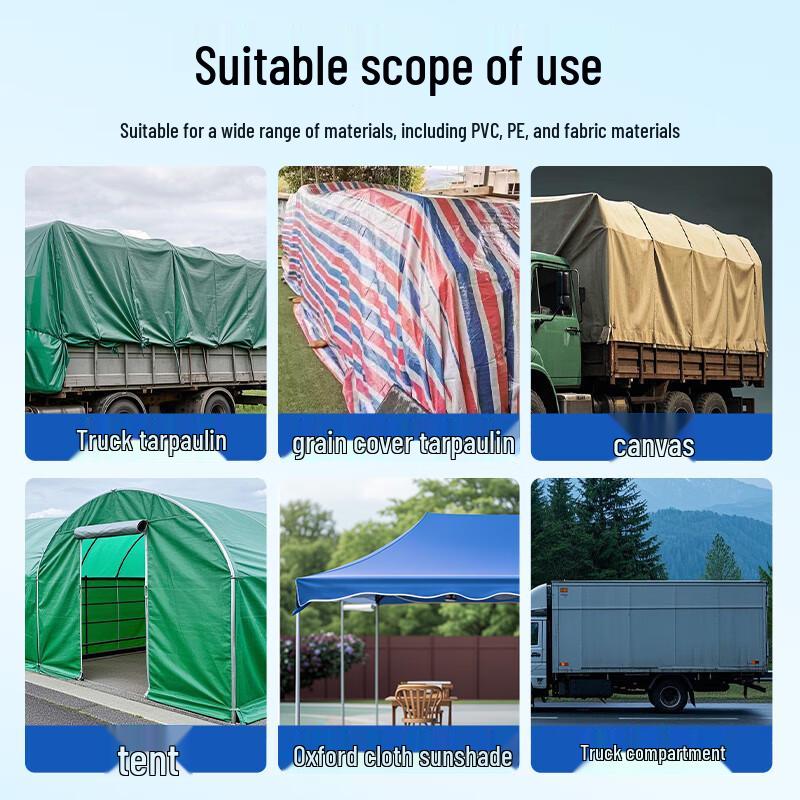 Mileqi Heavy-Duty Tarp & Rain Cloth Repair Tape