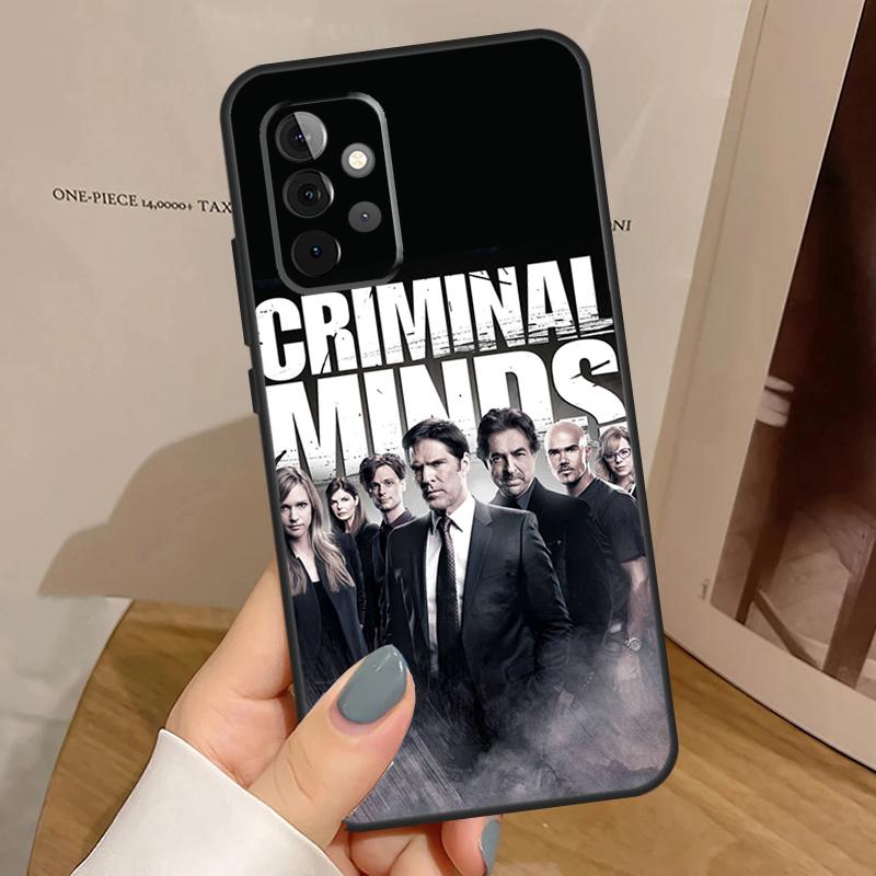 Criminals Minds TV Case For Samsung Galaxy A55 A35 A15 A14 A34 A54 A53 A33 A23 A13 A12 A32 A52 A51 A71 Cover
