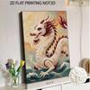 5D Round Pearl Painting Kit Majestic Dragon Pattern DIY Handmade Crystal Art Home Interior Decor Gift
