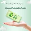 Lingettes Nettoyantes Désincrustantes Parfum Thé Vert - Pack Portable