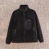Motorrad Outdoor Fleecejacke für Herren Damen Doppelseitiges Fleece Verdickt Plüsch Rider Radanzug Lammwolle Winddichte Jacke