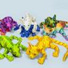 3D-gedruckte Sphynx-Katze Realistische Nacktkatzen-Figur Niedliches 3D-gedrucktes Spielzeug Bewegliches Fidget-Spielzeug für Liebhaber Wohndekor