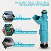 1 SZT. Wtryskiwacze Paliwa 23250-23020 Pasują do Toyota Yaris Vitz 1.0L 1.3L 1999-2005