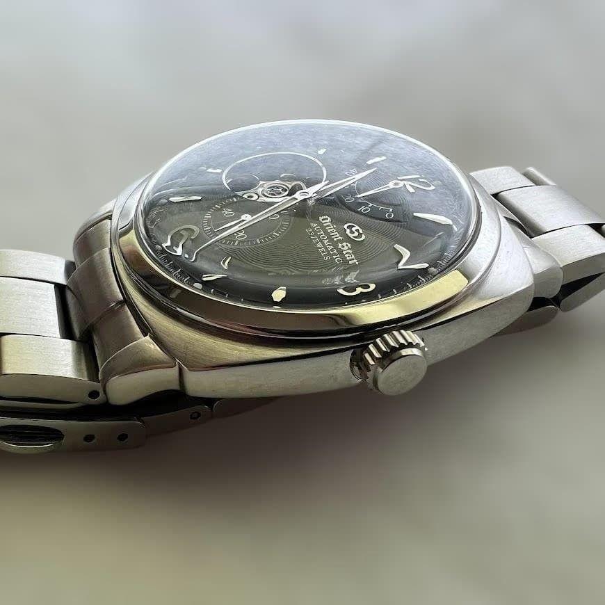 Used ORIENT STAR WZ0021FH Cushion Case Open Heart