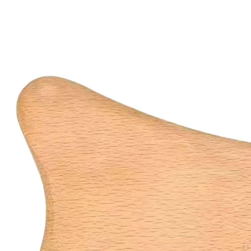 Hölzernes Gua Sha Brett Guasha Werkzeug Leicht Tragbar Hautmassage Multifunktional Schönheit