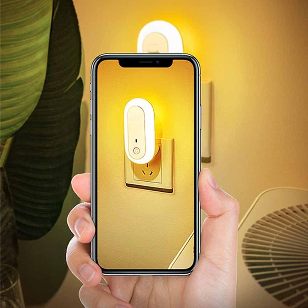 Eye Protection Plug-In Night Light Low Wattage Socket  Wall Light LED Night Light  Baby Feeding