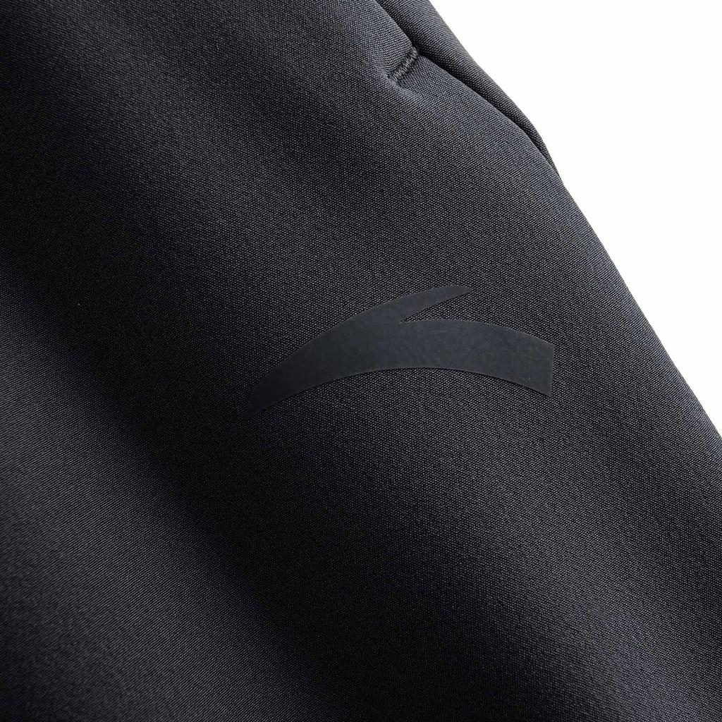 Anta Training Series Solid Color Casual Simple Mid Waist Fleece Lined Warm Sports Long Pants Men Bottoms 152547508N-2